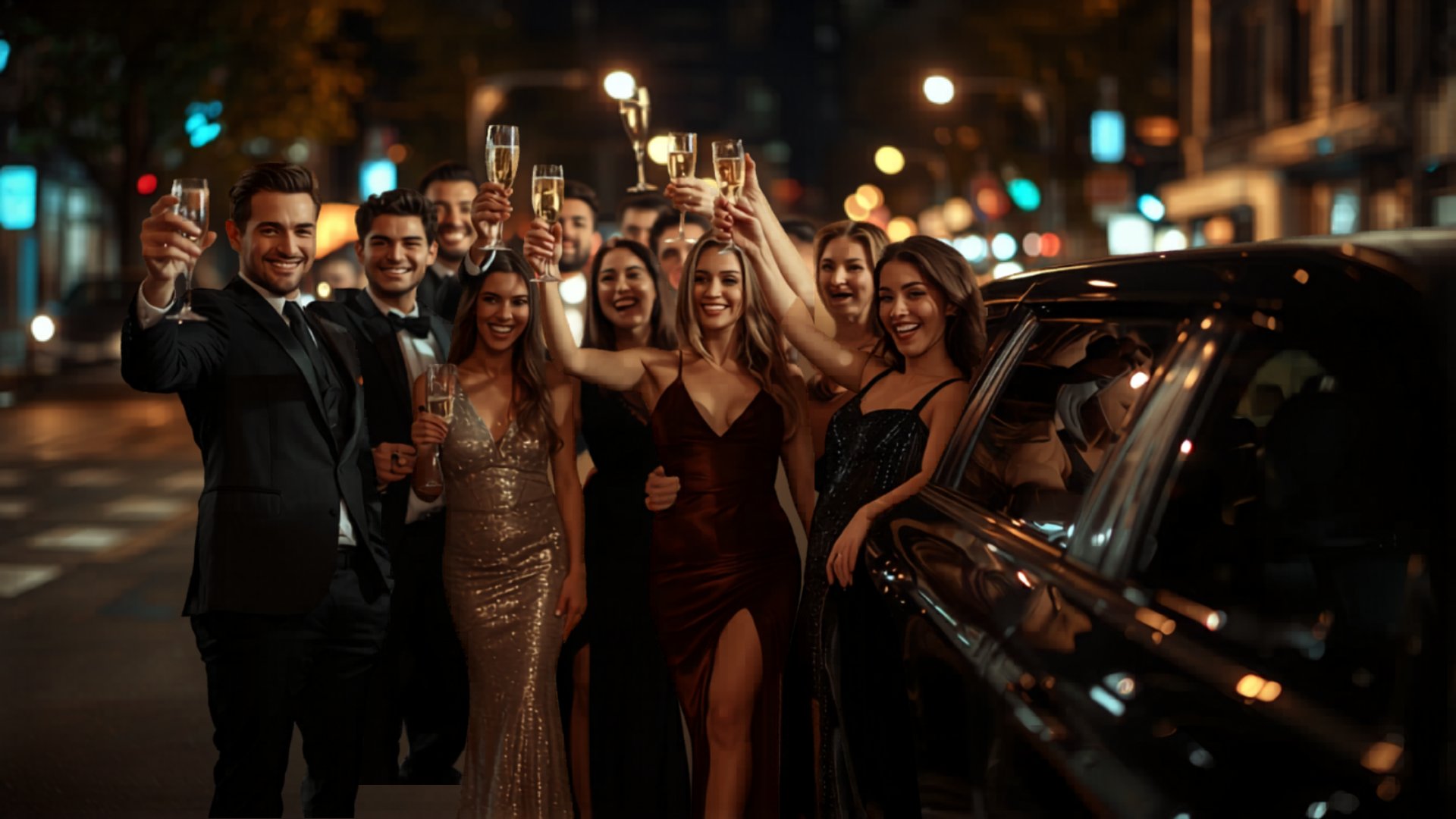 Night out with the whole crew