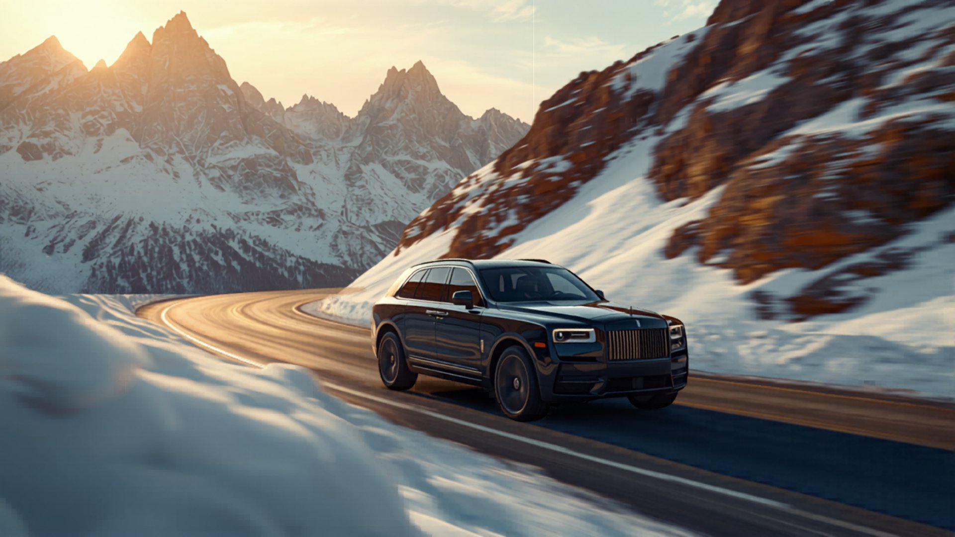 Winter transfer over the high country